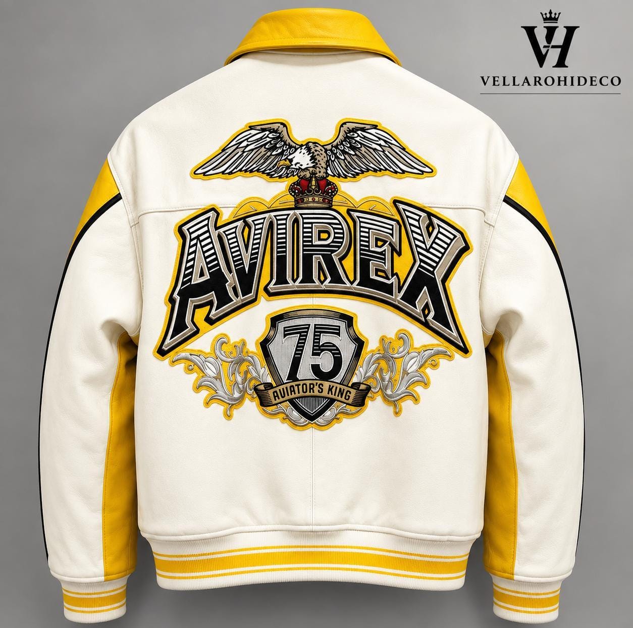 Avirex Yellow Jacket - Etsy
