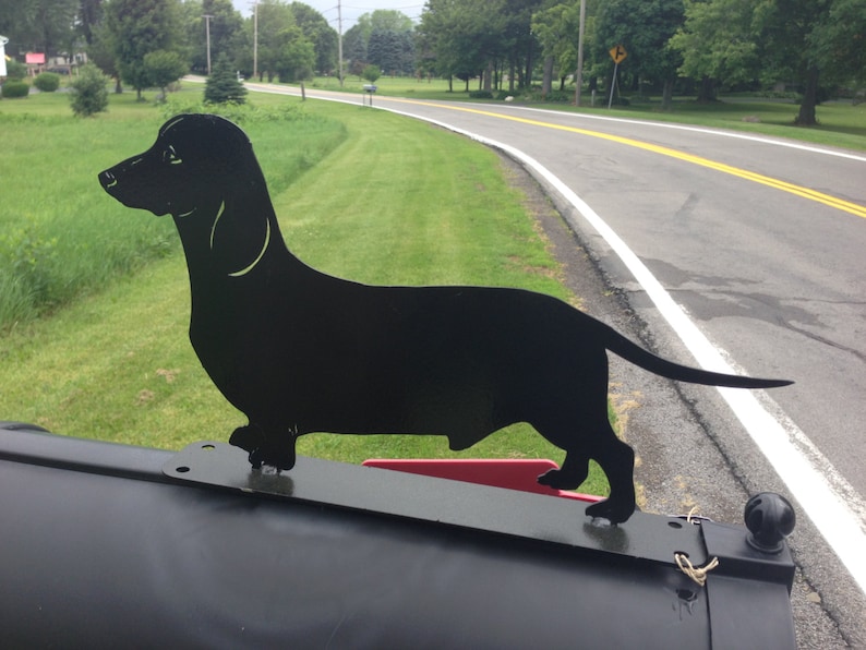 dachshund Mailbox Topper wiener dog mail box