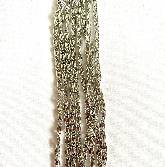 Sarah Coventry Multi Strand Chain Choker/60s Sara… - image 2