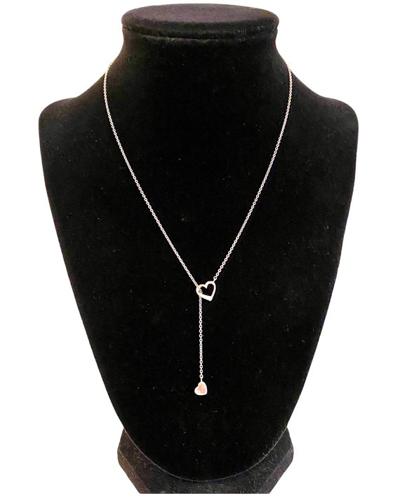 ★VINTAGE HOLLYWOOD★ Heart Long Chain Necklace C-N-230920-1-01.jpg?v=1696883185