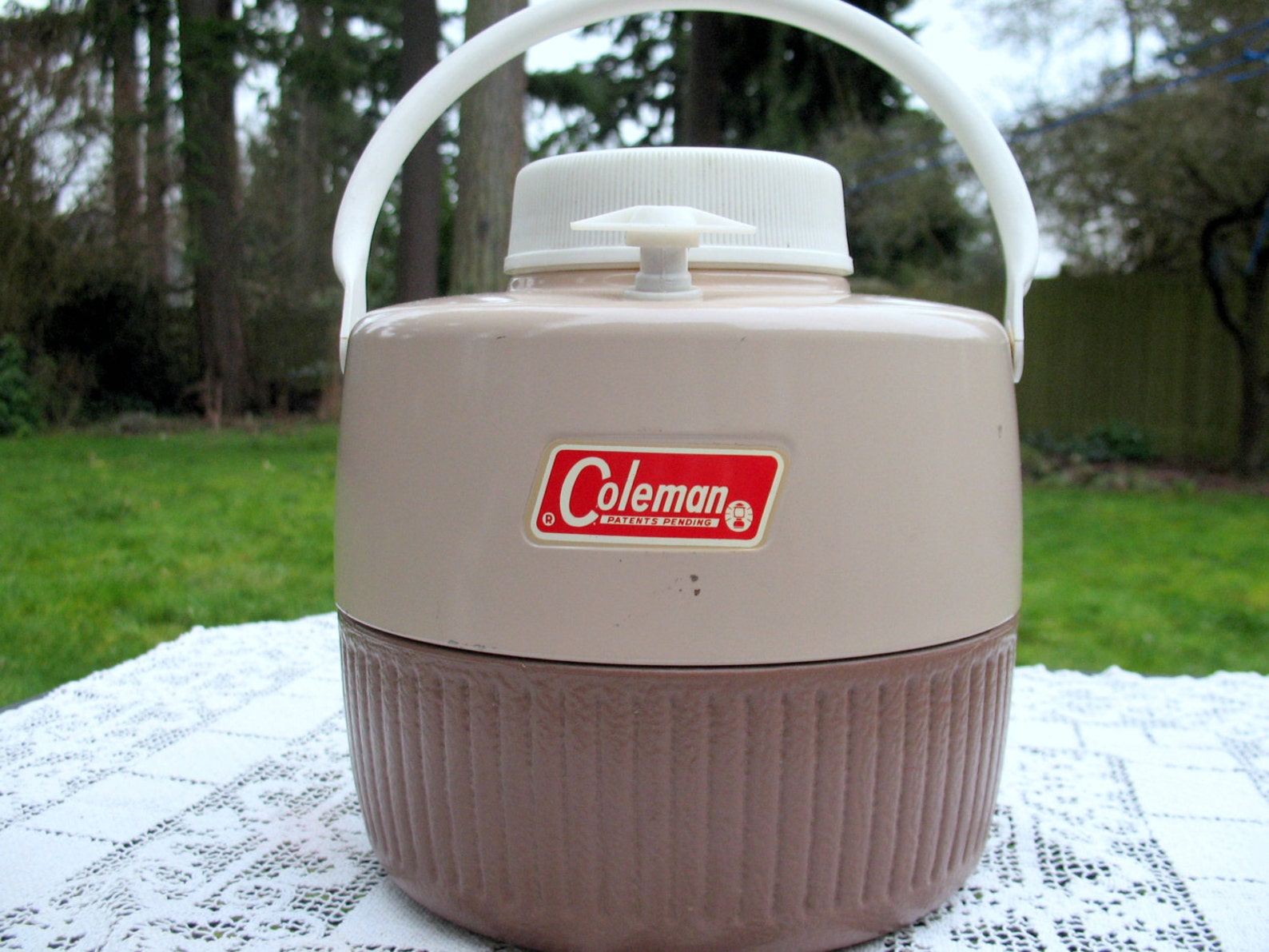 Vintage Coleman Gallon Picnic Thermos Cooler Water Jug Etsy