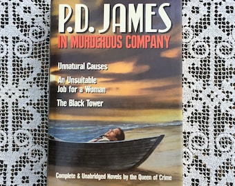 PD James-mysterieromans, in moordend gezelschap: 1988, hardcover