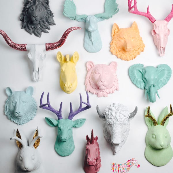 OVERSTOCK SALE - Collection of Faux Taxidermy Starting at 20.99 USD - While Supplies Last