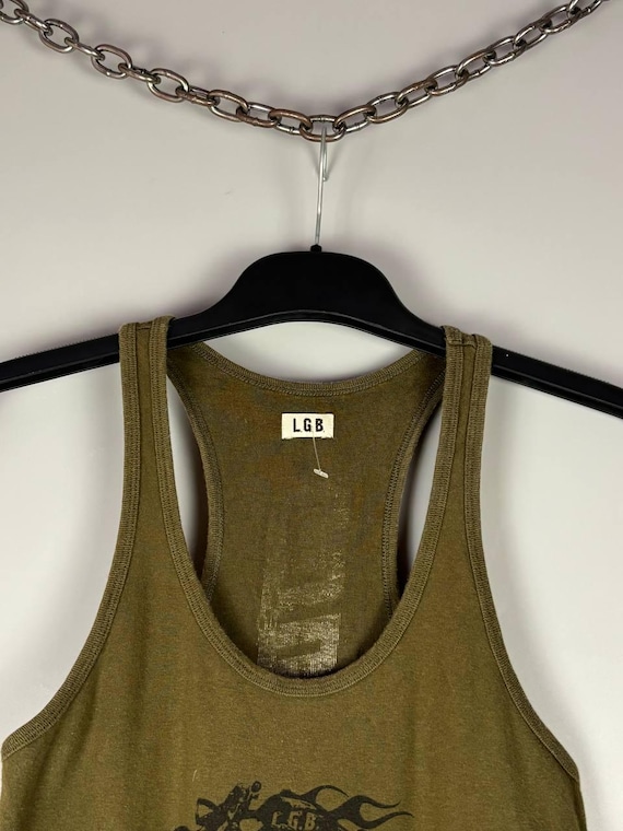 L.G.B. Women Speed Tank Top Olive Khaki Japanese Arch… - Gem