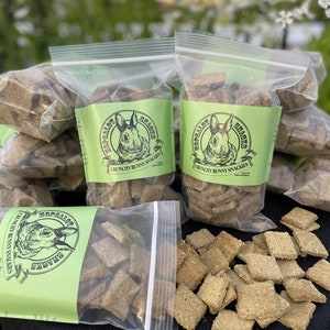 Crunchy Bunny Treats: Ganz natürliche Kaninchen-Snacks (100 Stück)