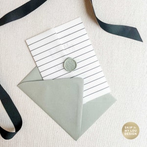 Striped Vellum Jacket for Invite | Vellum Jacket for 5x7 Invite | Modern Invitation Jacket | Striped Vellum Wrap | Chic Black Stripes
