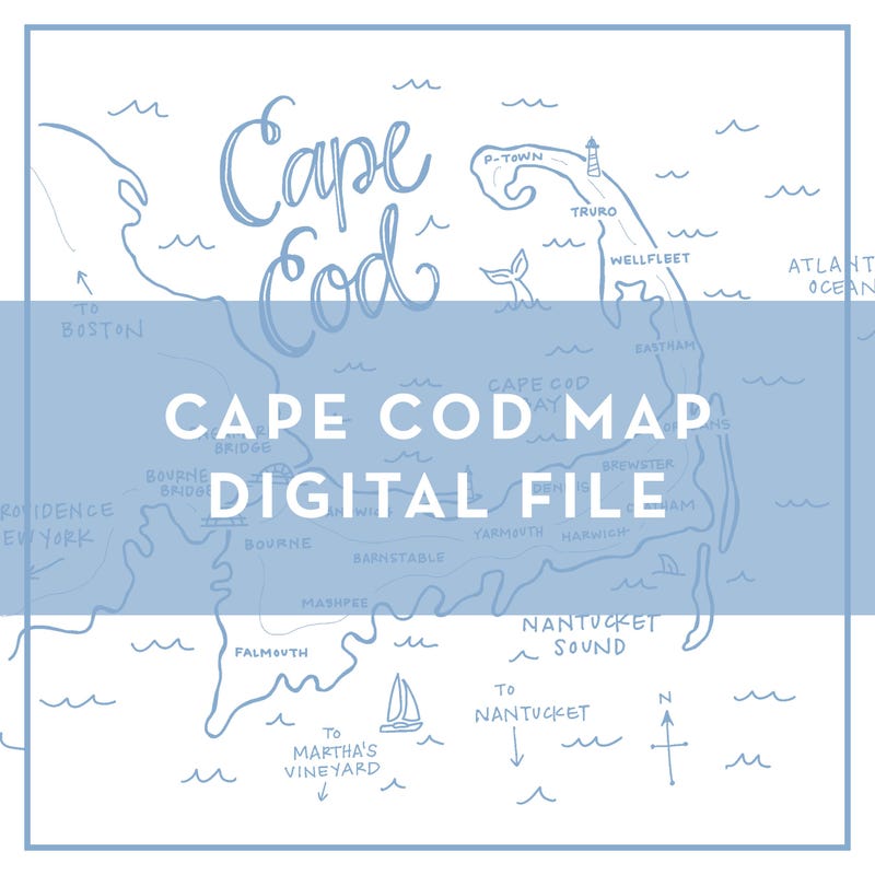 Cape Cod Template - Etsy