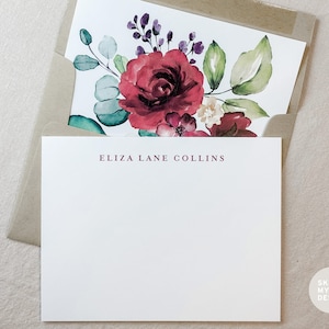 Personalisiertes Briefpapier | Benutzerdefinierte Grußkarten | Hochzeit Briefpapier | "Ästhetisches Briefpapier ""Danke""-Kärtchen für Frauen"