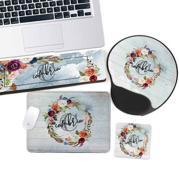 Leather Mouse Pad Etsy