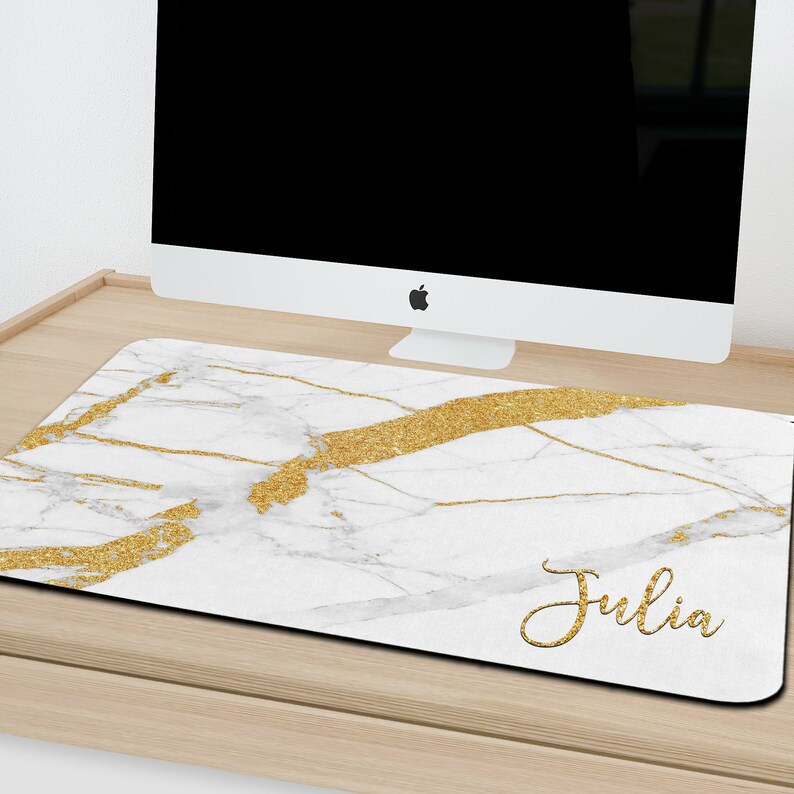 Custom Desk Pad Multiple Sizes Personalized Desk Cushion Etsy