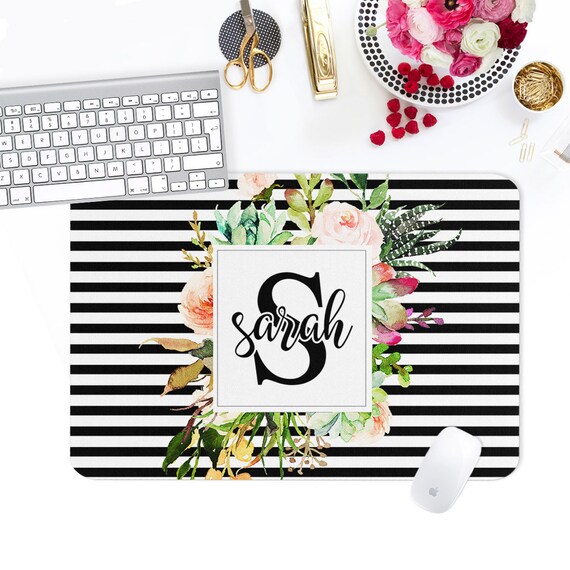 Custom Desk Pad Personalized Desk Cushion Pad Monogrammed Etsy