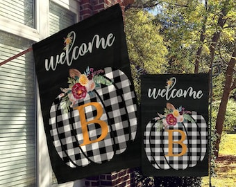 Personalized Flag, Custom Fall Garden & House Flag, Farmhouse Garden Flag, Harvest Farmhouse Decor, Yard Decor, Outdoor Decor