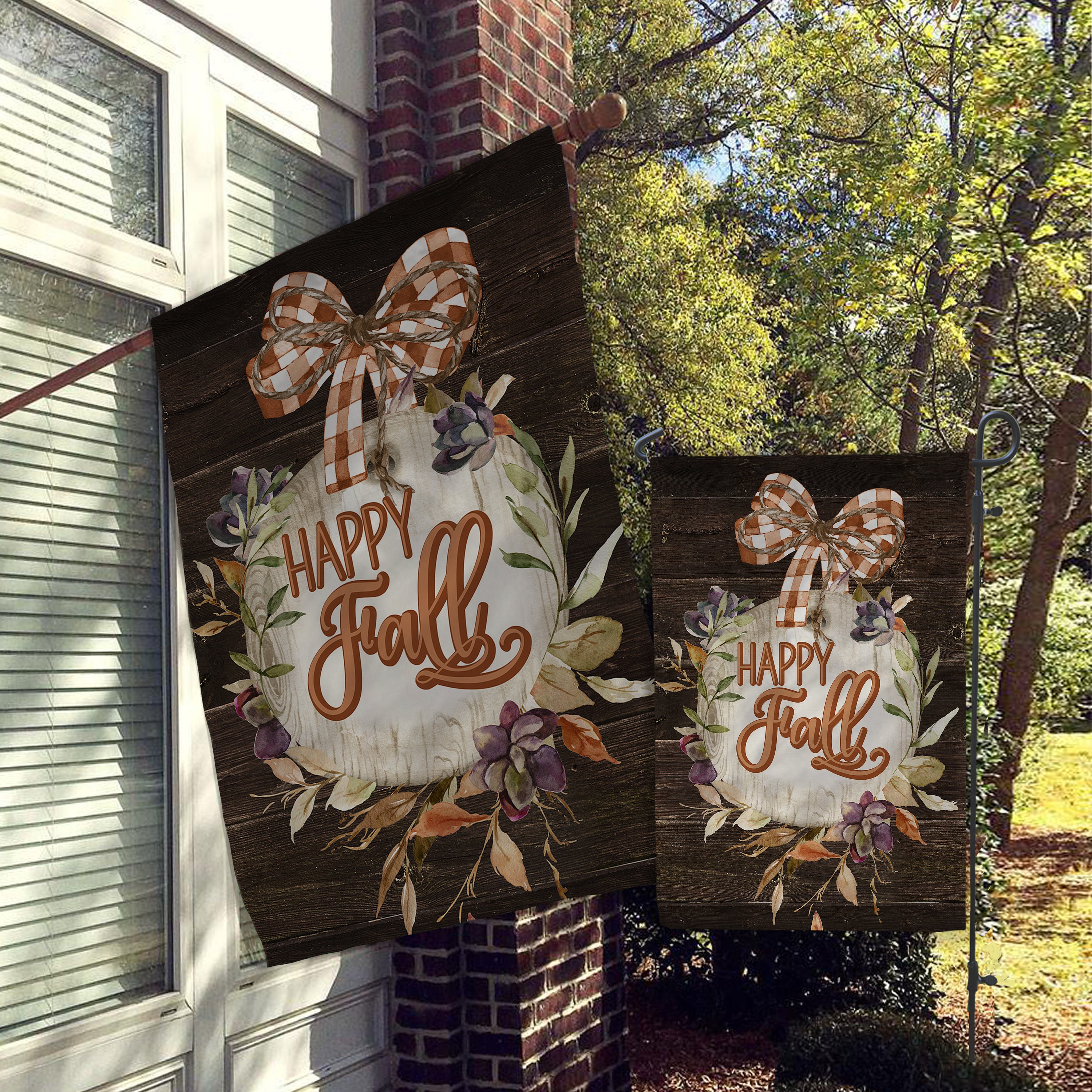 Hello Herbst Flagge – 150x90 Cm Garten Deko Für Haus & Hof – Welcome Autumn Erntedank Farmhouse Style