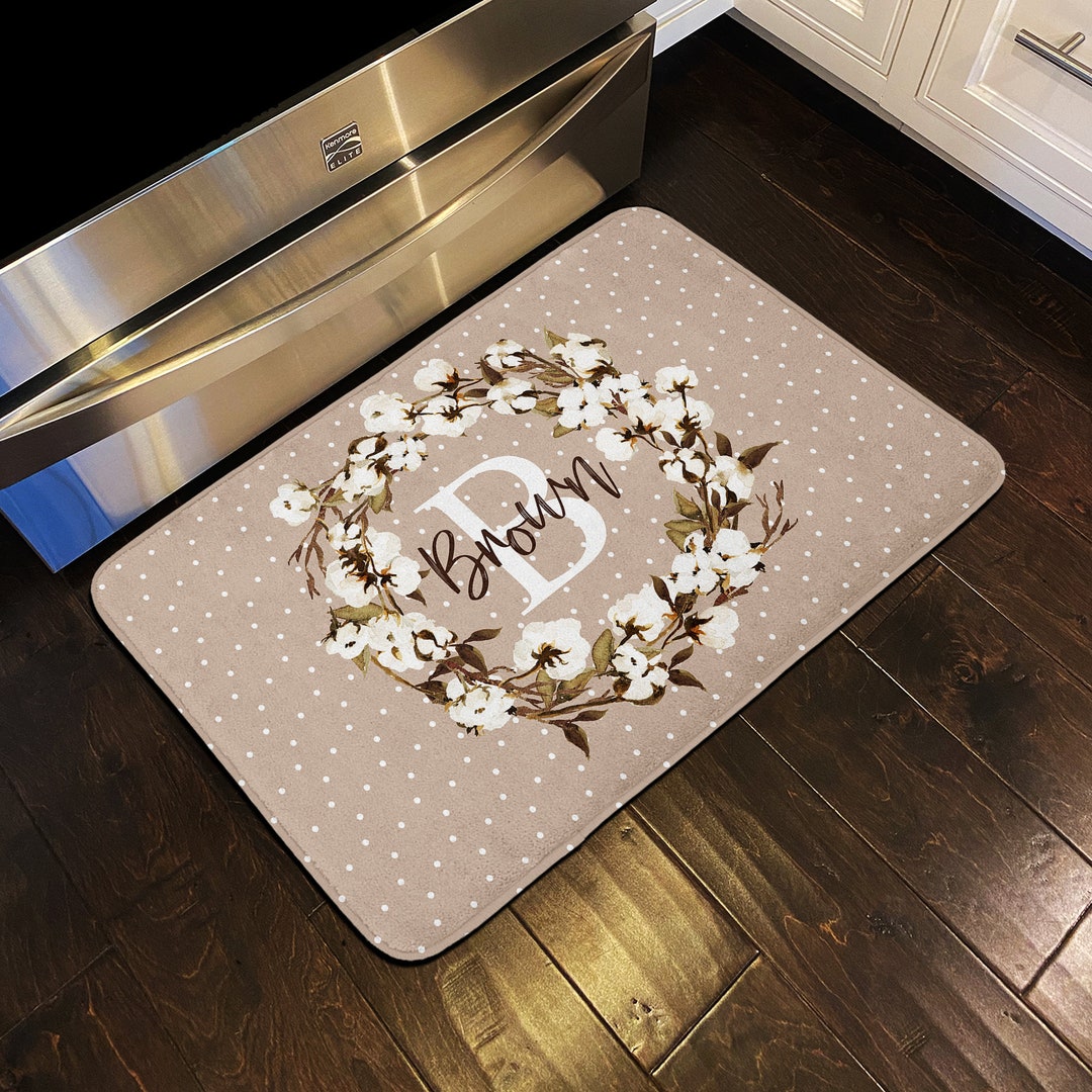 Floor Mat, Personalized Rug, Kitchen Rug, Personalized Floor Mat ...