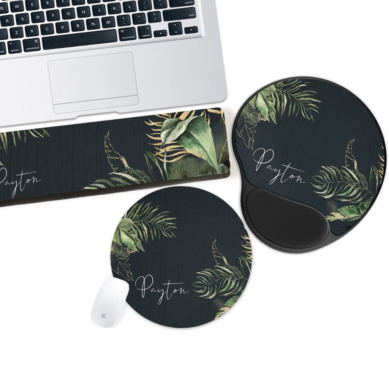 Personalized Mouse Pads Keyboard Wrist Rest Custom Gel Mouse Etsy