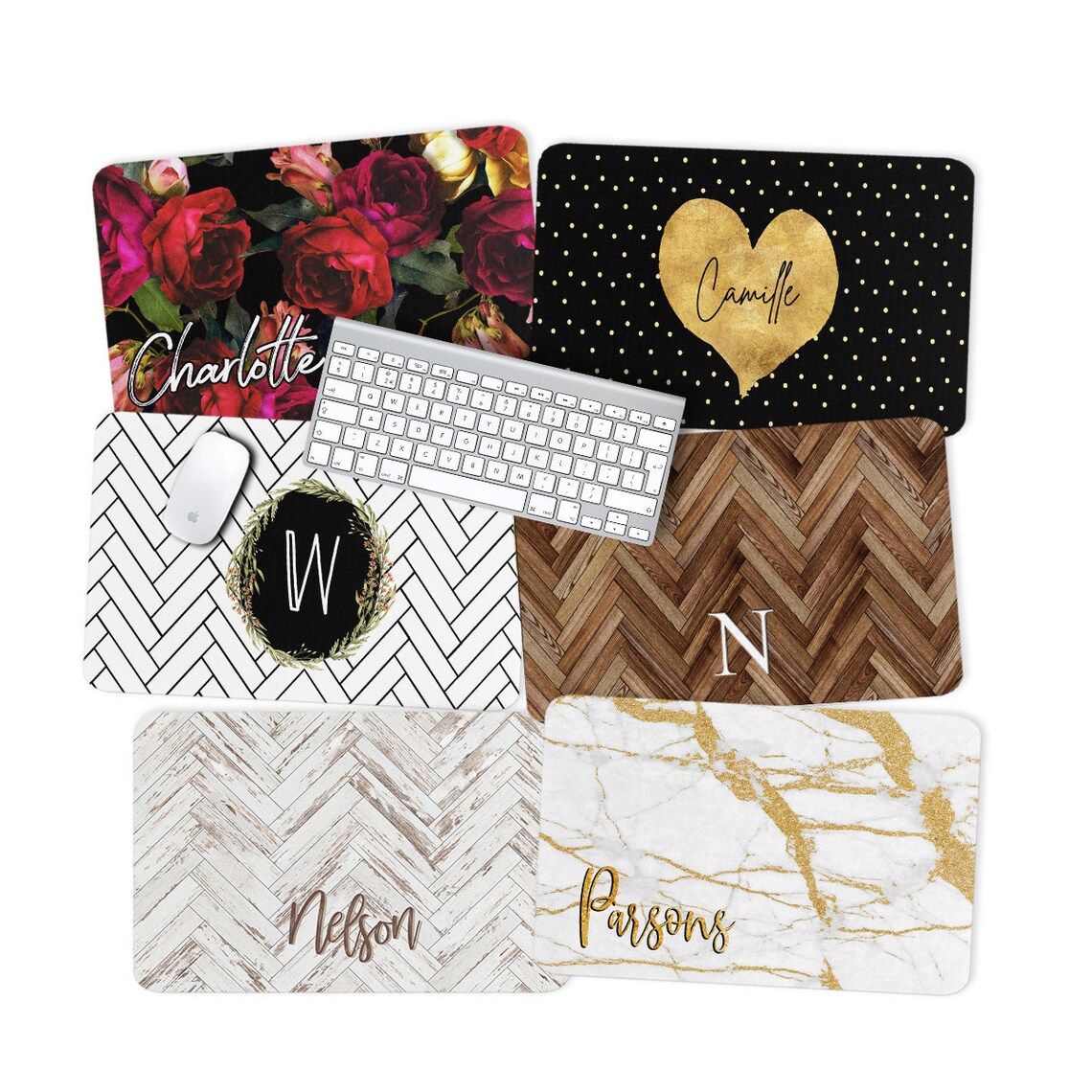 Custom Desk Pad Personalized Desk Cushion Pad Monogrammed Etsy