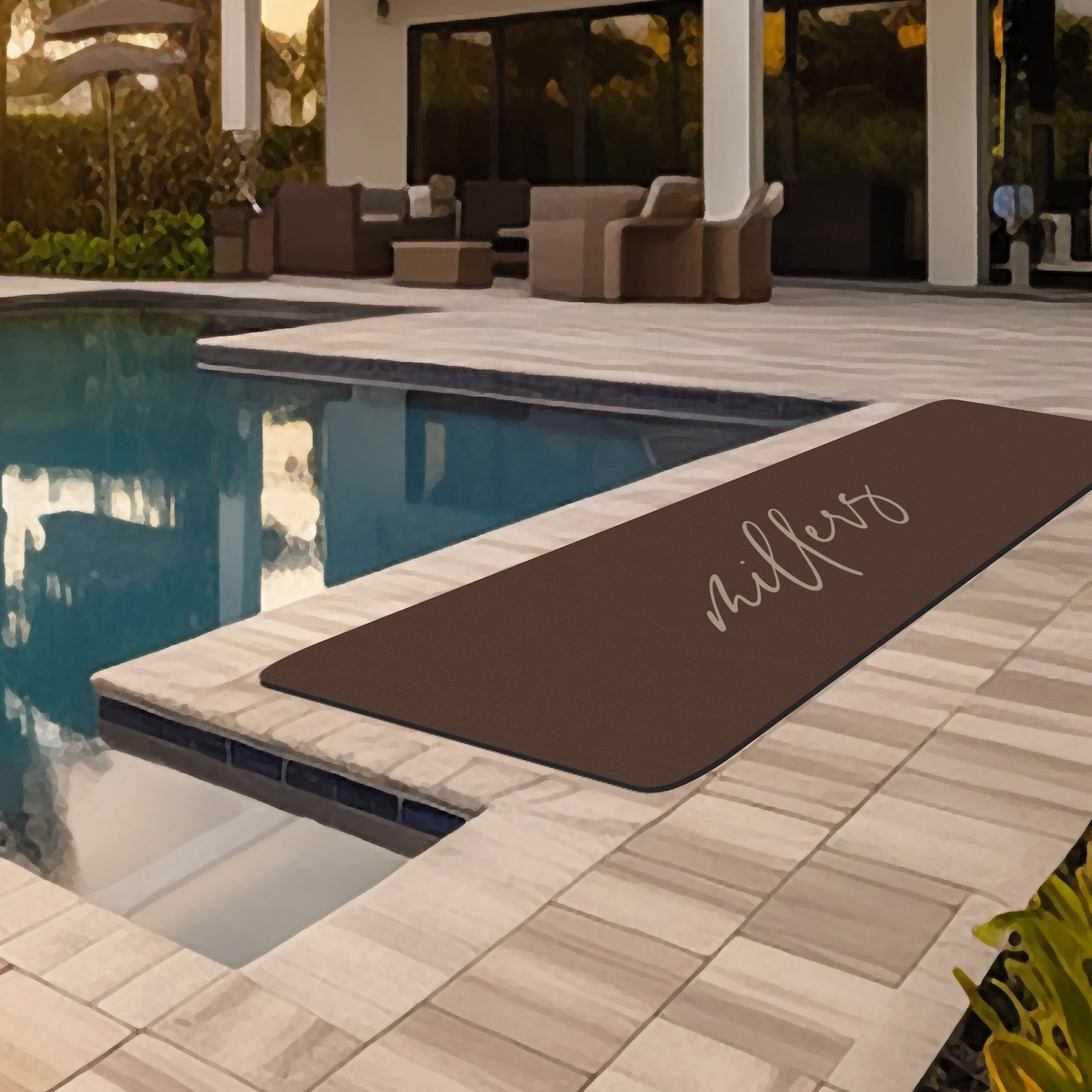 Personalized Outdoor Mat, Custom Outdoor Rug, Pool Runner Mat, Patio ...