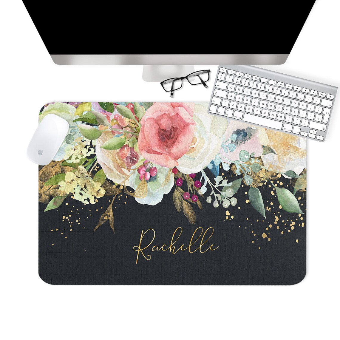 Custom Desk Pad Multiple Sizes Personalized Desk Cushion Etsy