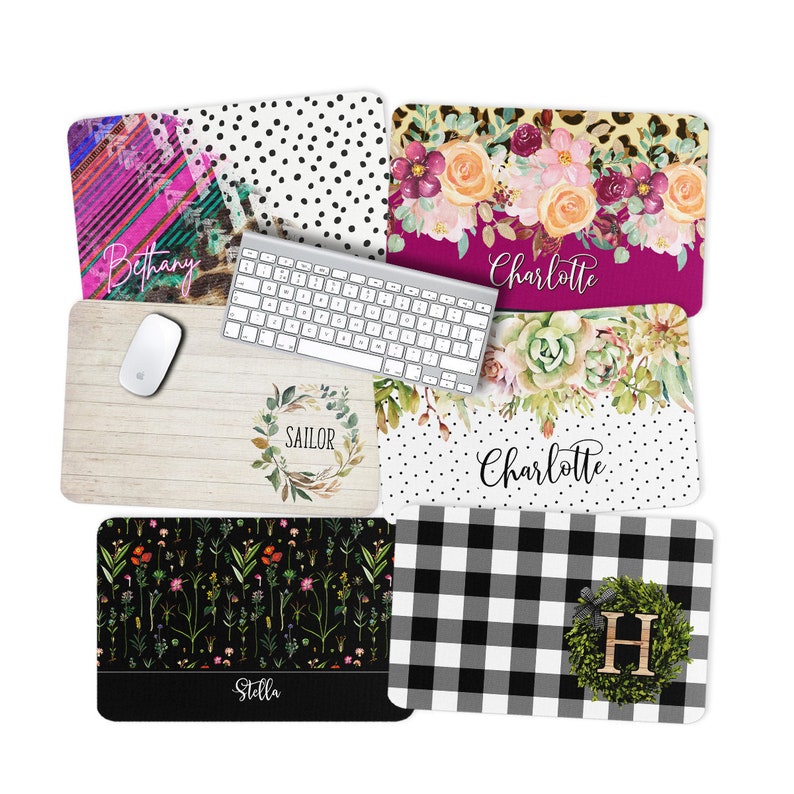 Custom Desk Pad Personalized Desk Cushion Pad Monogrammed Etsy