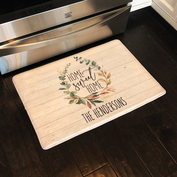 Personalized Kitchen Rug - Etsy