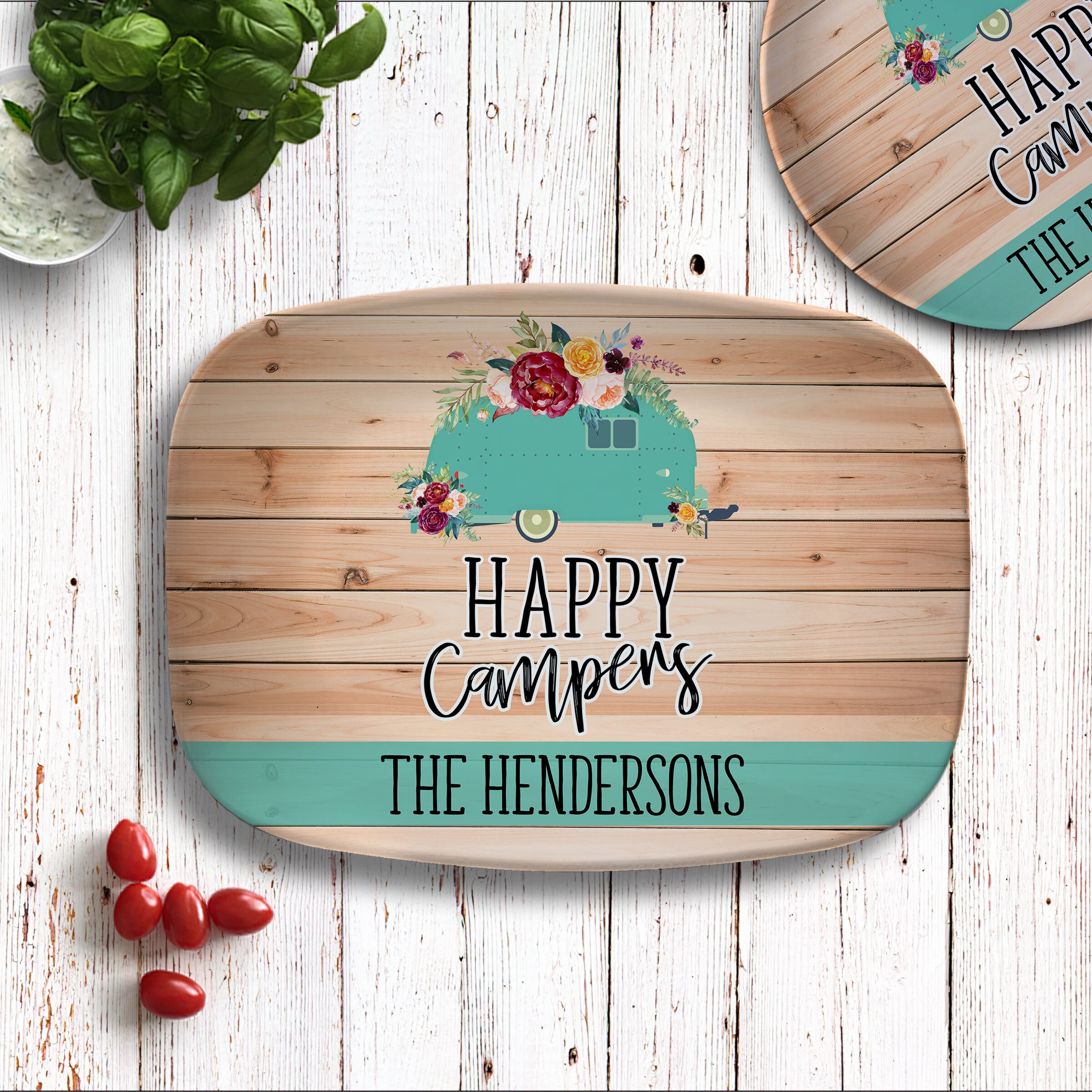 Personalized Camp Platter Personalized Plate Custom Platter Etsy