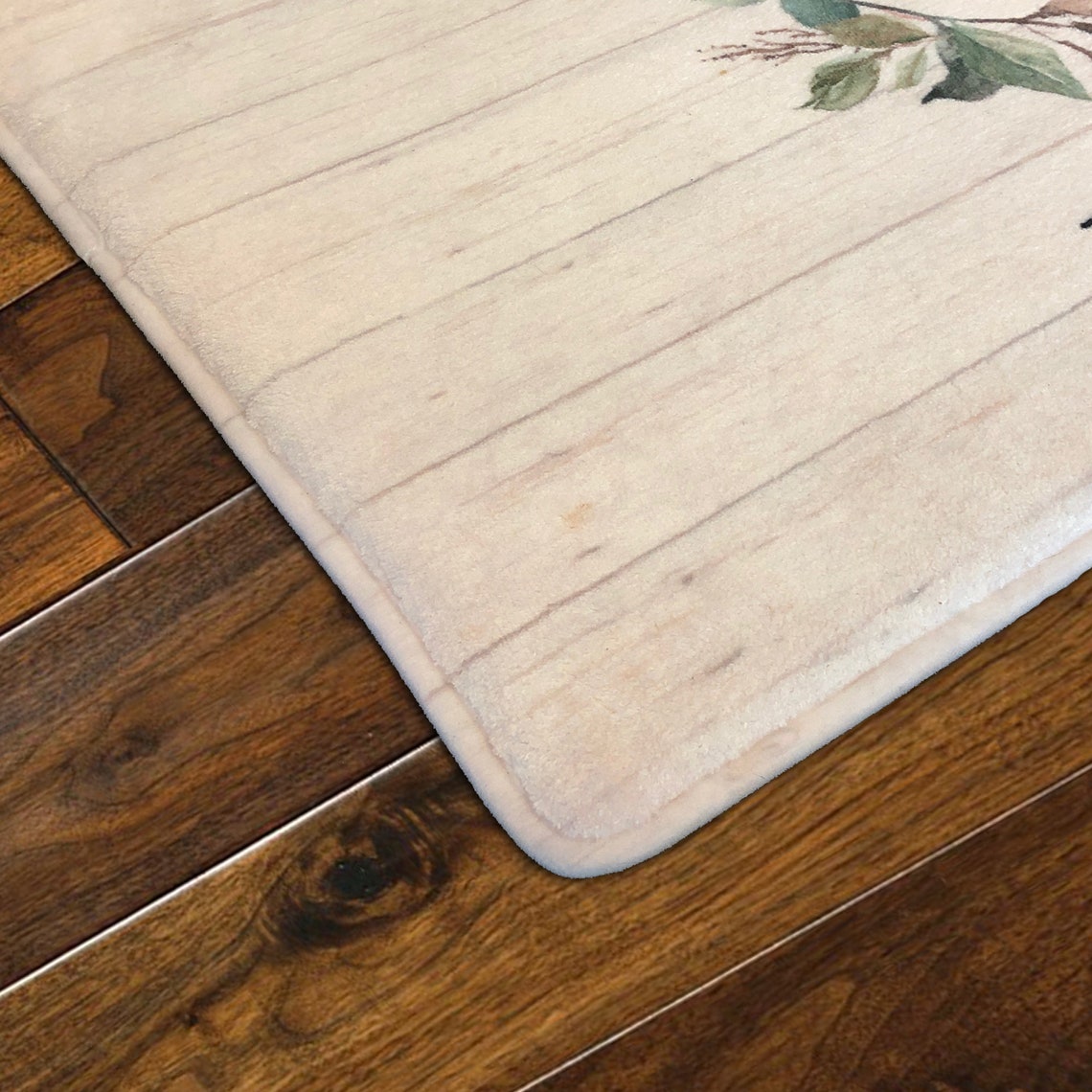 Floor Mat Personalized Mat Kitchen Rug Personalized Floor Etsy