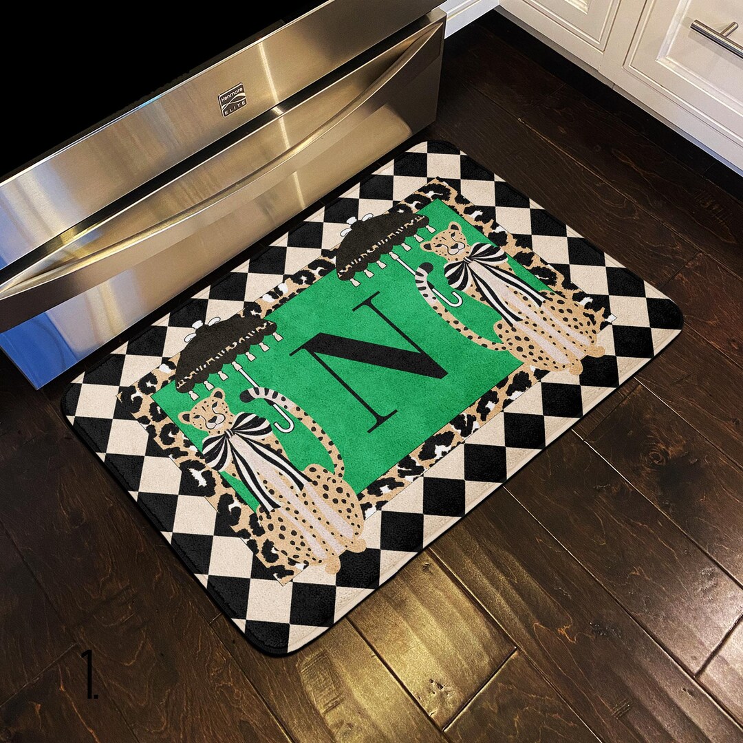 Floor Mat, Personalized Kitchen Rug, Custom Personalized Mat, Memory ...