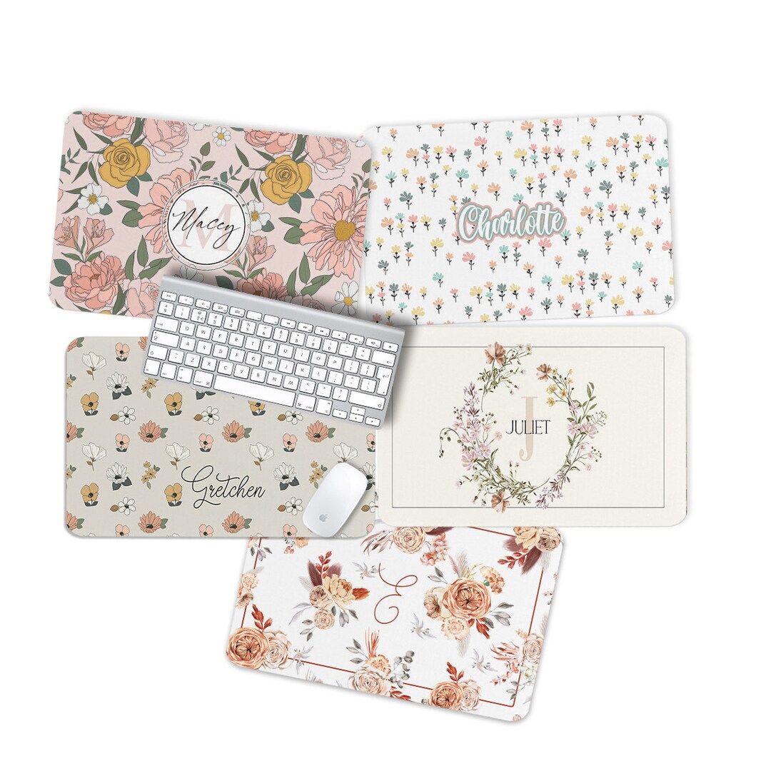 Custom Desk Pad Personalized Desk Cushion Pad Monogrammed Etsy