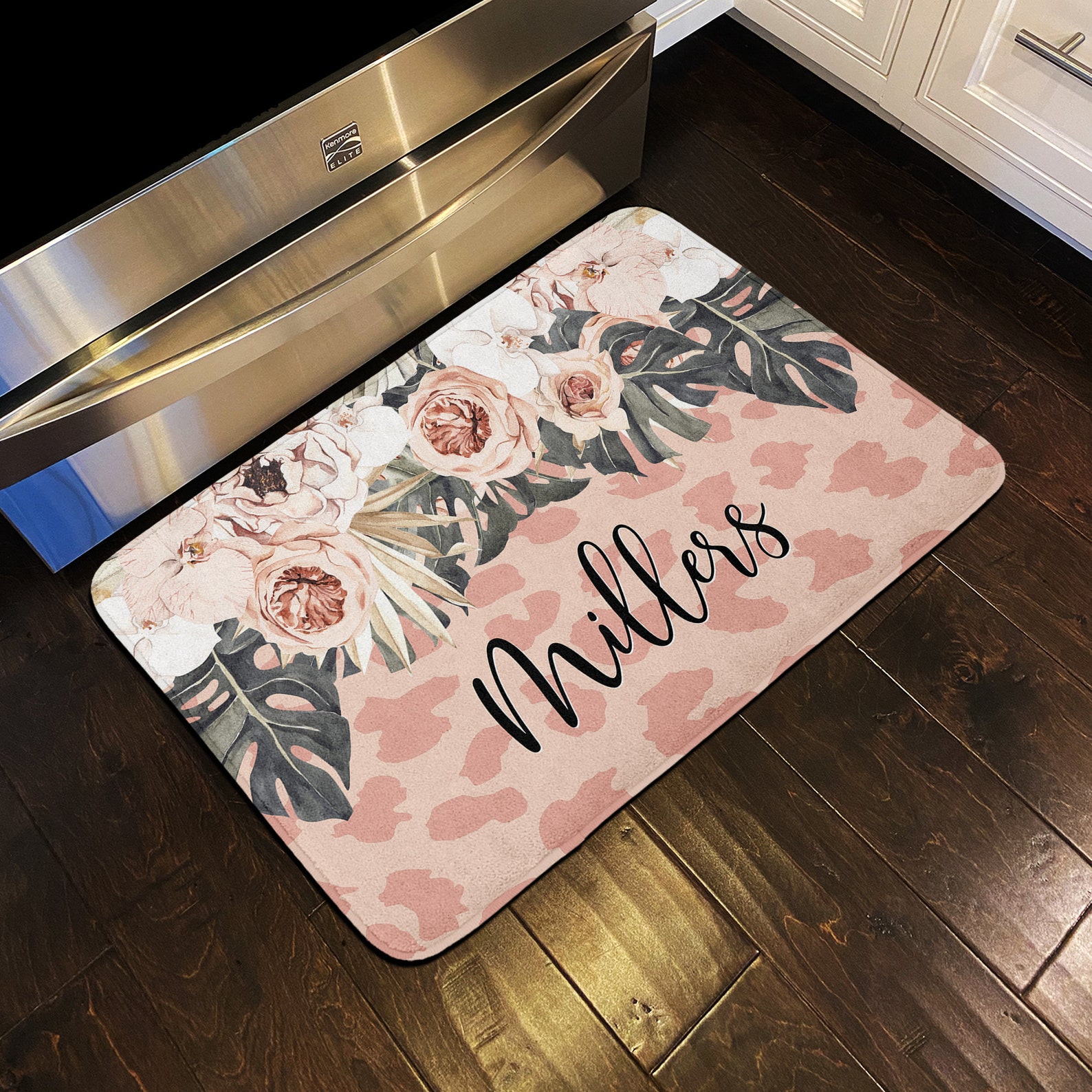 Floor Mat Personalized Rug Kitchen Rug Personalized Floor Etsy