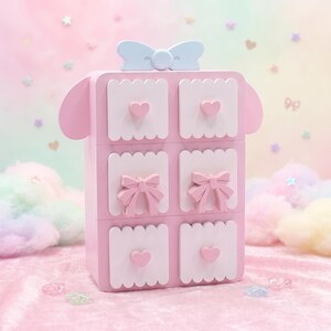 Stackable Desk Organizer Coquette Drawers & Vanity Storage