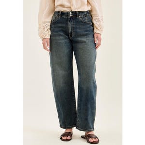 Judy Blue Womens Jeans - High Waisted Marlow with Hollywood Waistband and Double Button