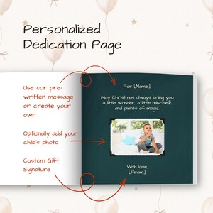 Rhsh Frame Personalized Christmas Book for Kids & Children’s, Catch Santa ...