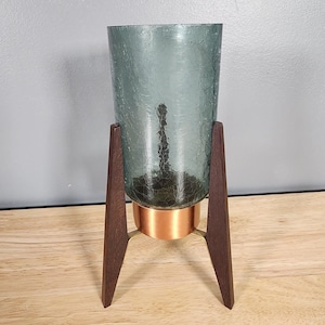 Mid Century Atomic Candle Holder