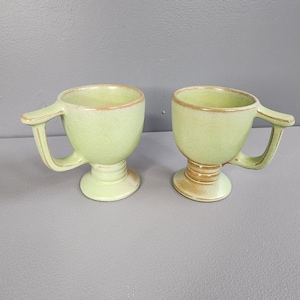Set of 2  Frankoma Pottery C 13 Mugs