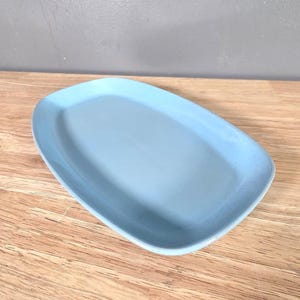 Frankoma Pottery GP Blue Platter Multiples Available