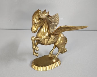 Vintage Brass Pegasus