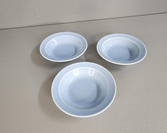 Set of 3 Luray Pastels Blue Bowls