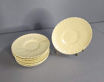 One Gladding McBean Franciscan 5.5" Yellow Plate Multiples Available