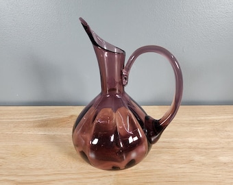 Blown Glass Pitcher Vase