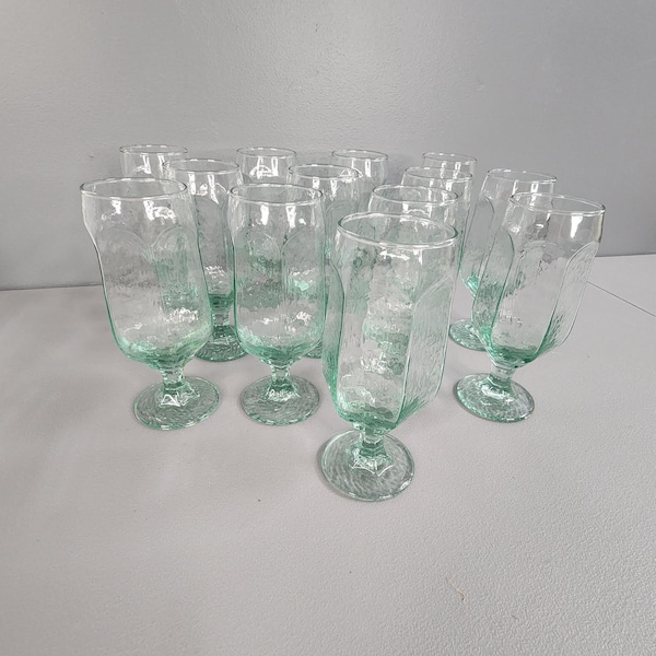 One Libbey Chivalry Green Beer Glass Goblet Multiples Available