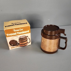 NOS NIB Thermo Serv Travel Tankard 1978