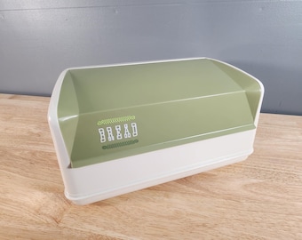 Vintage Lincoln Beautyware Bread Box Metal Chrome Finish Mid