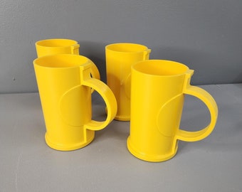 Set of 4 Dansk Gunnar Cyren Melamine Stackable Mug Cups