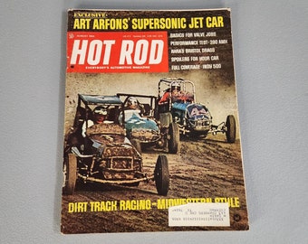 Hot Rod Magazine August 1968