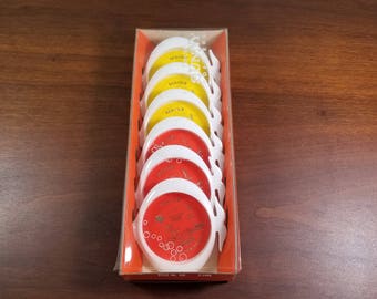 NOS Fish Drink Coasters "Sunny Coasters" Circa 1963
