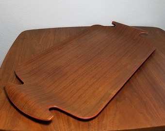Large Thin Dorvan Japan Teak Tray