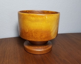 Haeger Brown Glazed Pottery Vase