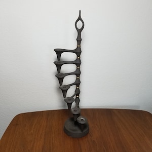 Dansk Mid Century Candelabra 19&quot; Tall