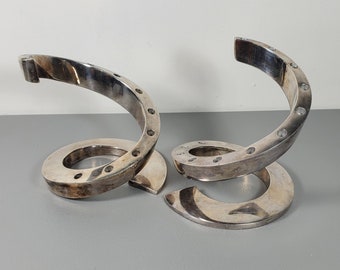 Pair of Danish Modern Taper Candle Holders