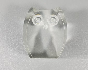 Acrylic Lucite Owl